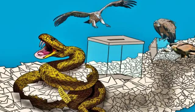 recorte de la portada del libro sobre autocracia electoral