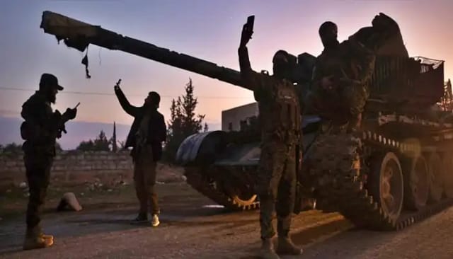 Las fuerzas de la oposición toman el control de áreas fuera de Alepo, Siria, el 29 de noviembre de 2024