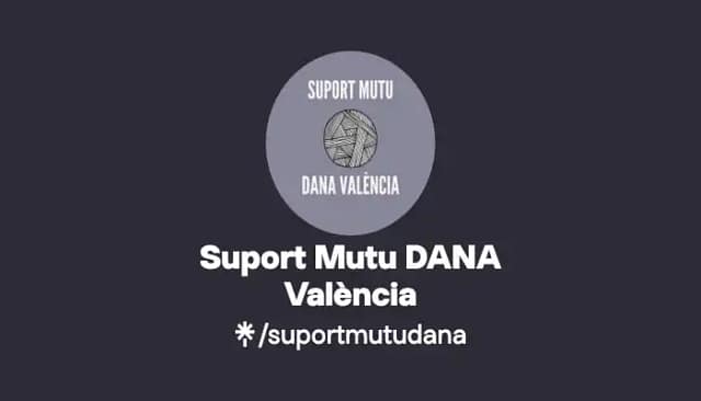 Constitución de la red de Apoyo Mutuo DANA Valencia. Comunicado y adhesiones.