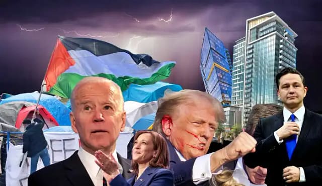 Composición de presidentes norteamericanos y conflictos