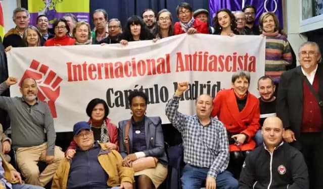 La Internacional Antifascista instala en Madrid un nuevo capítulo.