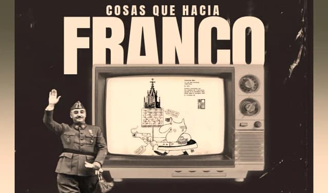 Cartel de CCOO sobre #CosasqueHaciaFranco