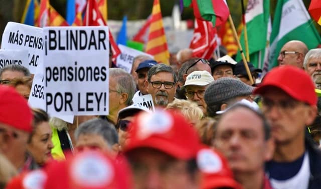 Continuan las movilizaciones por las pensiones públicas