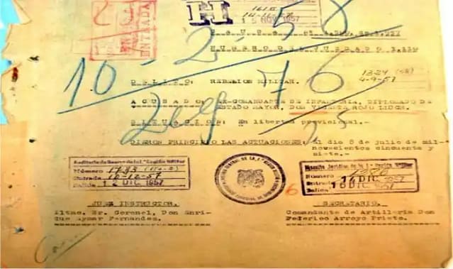 Foto de expediente en tramitación