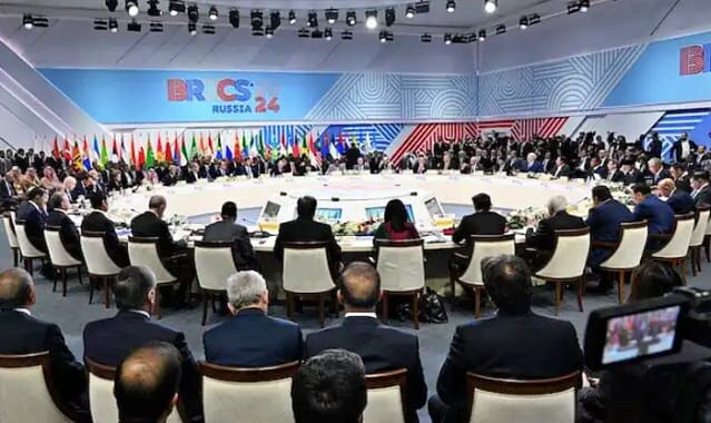 Foto de la reunión de BRICS en Rusia