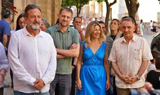 Lideres de partidos del entorno de Sumar