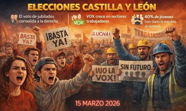 Composición por IA de resultados electorales en Castilla y León