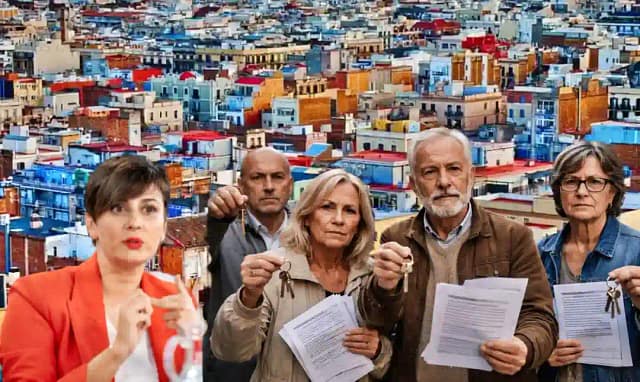 La política de vivienda del gobierno y su orientación de clase.