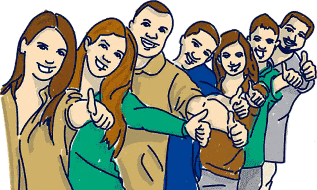 transparencia personas ayudando