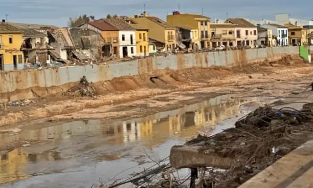 Foto viviendas destruidas por la DANA en Picanya