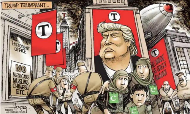 Trump y el nuevo fascismo del siglo XXI.