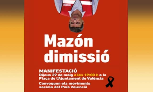 Por la dignidad y la reconstrucción, el 29 de mayo vamos a la huelga en Valencia.