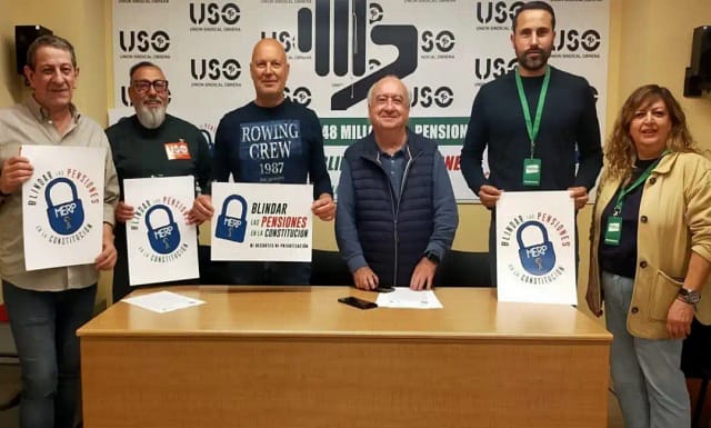 Manifestación estatal por el blindaje de las pensiones el 29 de mayo.