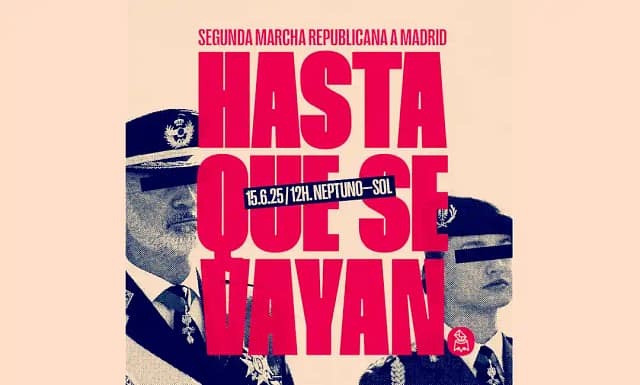 II Marcha Republicana a Madrid el 15 de junio.