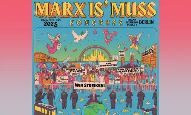 Éxito del Congreso ‘Marxismuss’ en Berlín.