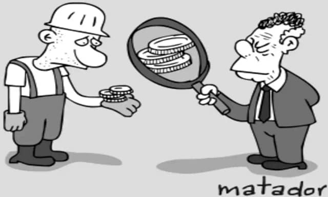 Imagen original del artículo sobre salarios decrecientes