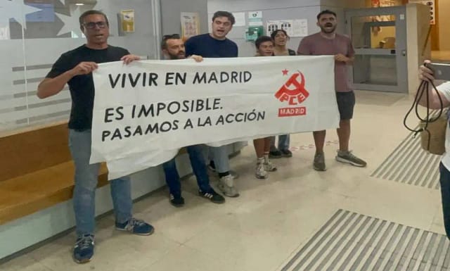 Comunistas denuncian que la Agencia de Vivienda Social de Madrid se ha convertido en un “fondo buitre”.
