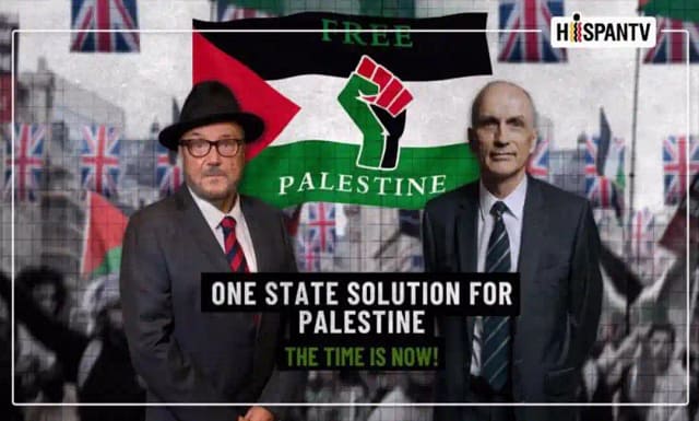 Campaña “Palestina de un Solo Estado” para poner fin al apartheid y establecer una justicia igualitaria.