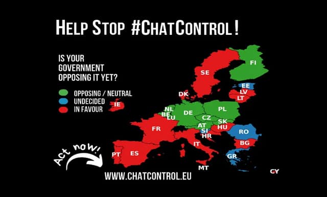 ¿Abolición de la privacidad? La nueva norma europea que permitirá vigilar mensajes privados.