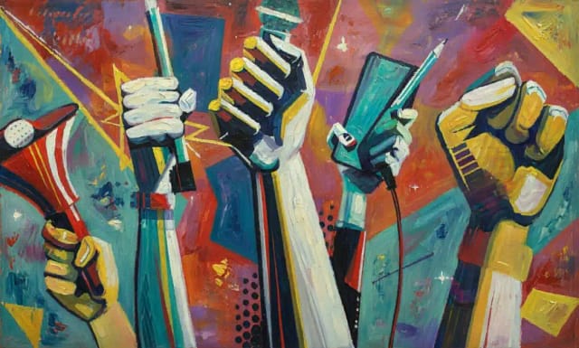 Composición por IA a partir de una foto de a4rchivo