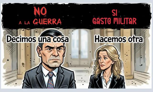 El gobierno dice “No a la guerra” con lenguaje de serpiente.