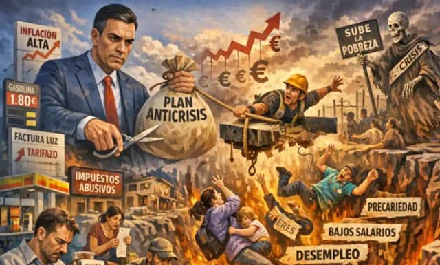 El “plan anticrisis” del gobierno PSOE-Sumar desde una perspectiva marxista y de clase.