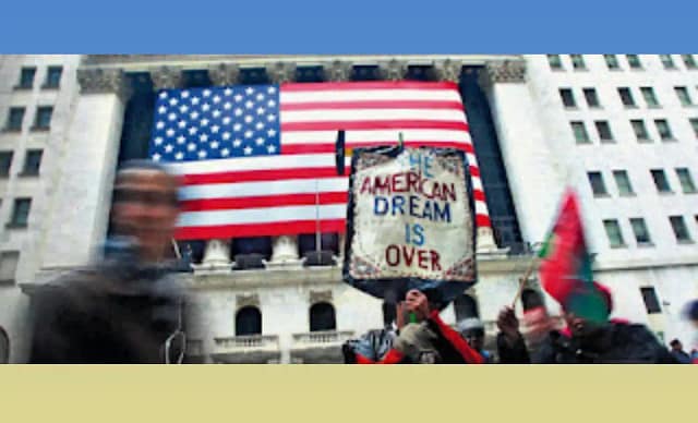 Ilustración del artículo original sobre el fin del sueño americano