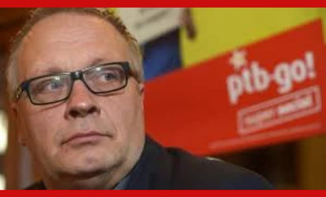 Secretario general del Partido del Trabajo Belga, Peter Mertens