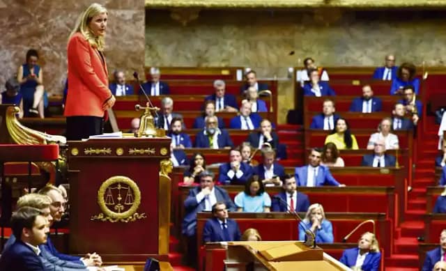 Yaël Braun-Pivet fue elegida presidenta de la Asamblea Nacional el 18 de julio de 2024. © REUTERS/Sarah Meyssonnier