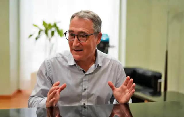 El síndic de Comptes, Vicent Cucarella, en una imagen de archivo. Foto: EDUARDO MANZANA