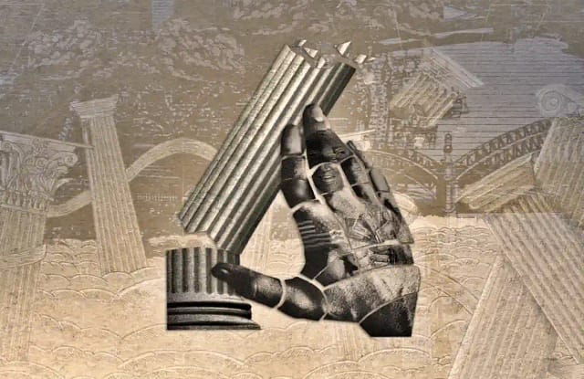 Ilustración original deformada. Fondo de archivo