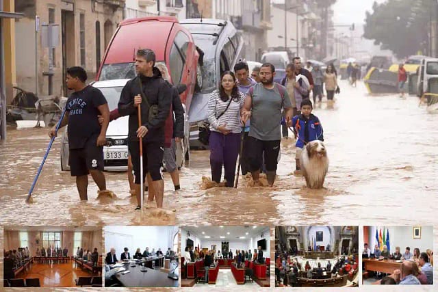 Composición de Voluntariado DANA y plenos municipales