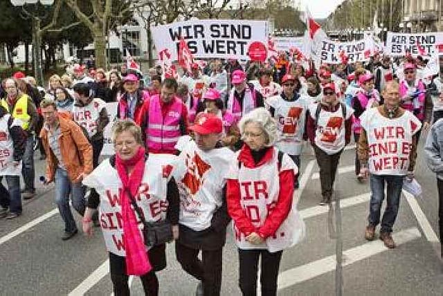 Los sindicatos alemanes están pasando a la ofensiva