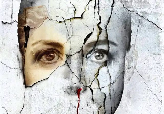 Dibujo alegórico de la violencia estructural contra las mujeres