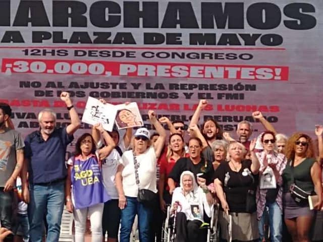 A 47 años del golpe criminal en Argentina, siguen intactas la memoria y la lucha. Multitudinaria manifestación en Buenos Aires el viernes 24 de marzo