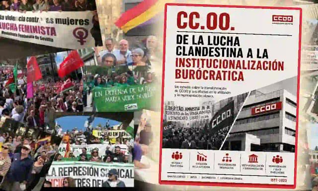 De la lucha clandestina a la institucionalización burocrática de CCOO. Estudio crítico.