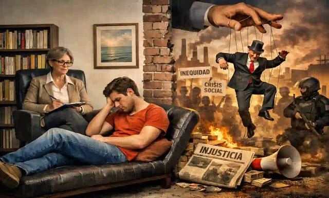 La psicología convencional y el «¡ve a terapia!» como sustituto de la política.