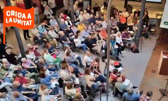 “Crida a la Unitat” llama a la convergencia de la izquierda valenciana para 2027 con un programa de mínimos por concretar.